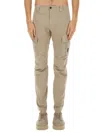 C.p. Company Functional Cargo Pants With Multiple Pockets In Brown