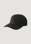 C.p. Company Gabardine Logo Cap In Black