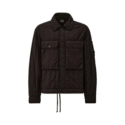 Pre-owned C.p. Company Gd Liner Short Padded Jacket 'black' | Men's Size Xl