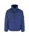 C.p. Company Lens-detailed Zipped Down Jacket In 887
