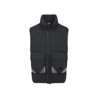 C.p. Company Gilet In Black