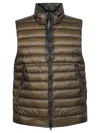 C.p. Company Dd Shell Padded Gilet In Burgundy