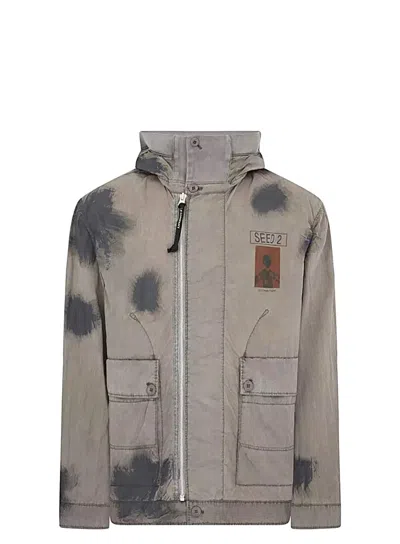 C.p. Company Giubbino In Grey