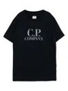 C.p. Company Logo-print T-shirt In Blue