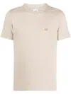 C.p. Company 30/1 Jersey Goggle T-shirt Cobblestone In Nude