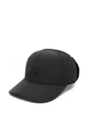 C.p. Company Goggle-detail Baseball Cap In Black