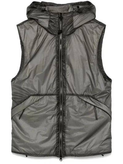 C.p. Company Goggle-detail Gilet In 灰色
