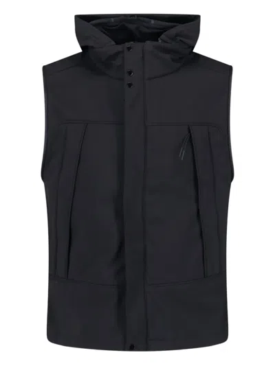 C.P. COMPANY GOGGLE-DETAILS SLEEVELESS GILET