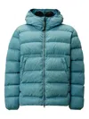 C.p. Company Goggle-hood Down Jacket In Blue
