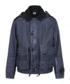 C.p. Company Lightweight Polyamide Jacket In Blue