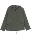 C.p. Company C.p.company Goggle Hooded Jacket In Green