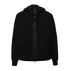 C.p. Company Goggle Hooded Jacket With Integrated Lens