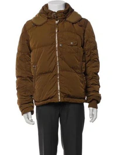 Pre-owned C.p. Company Goggle Jacket In Brown