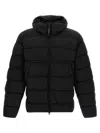 C.p. Company Goggle Jacket Down Jacket In Black