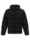 C.p. Company Goggle Jacket Down Jacket In Black