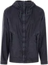 C.p. Company Long Sleeve Hooded Casual Jacket In Blue