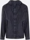 C.p. Company Long Sleeve Hooded Casual Jacket In Blue