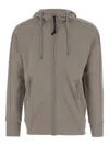 C.p. Company Cotton Sweatshirt With Adjustable Goggle Hood