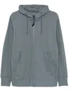 C.p. Company Zipped Hooded Sweatshirt Goggles