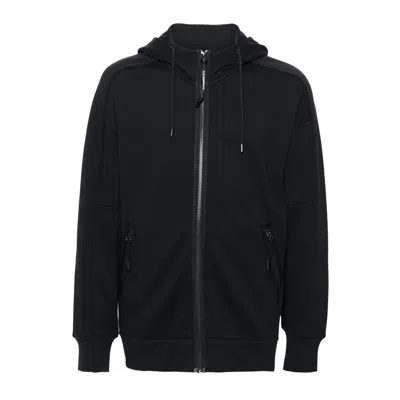 C.p. Company Goggle Zipped Hooded Sweatshirt