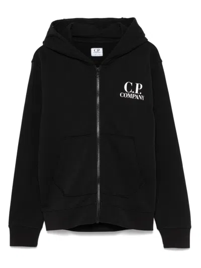C.P. COMPANY GOGGLES-DETAIL HOODIE