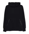 C.p. Company Goggles-detail Hoodie In Black