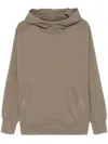 C.p. Company Goggles-detail Hoodie In Green