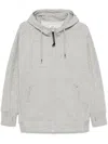 C.p. Company Gray Goggle Hoodie In Grey
