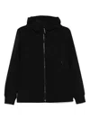 C.p. Company Goggles-detail Jacket In Black