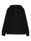 C.p. Company Goggles-detail Jacket In Black