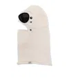C.p. Company Cp Company Merino Wool Goggle Balaclava In White