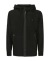 C.p. Company Hooded Jacket In Black