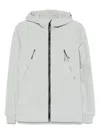 C.p. Company Goggles-detailed Jacket In Grey