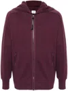 C.p. Company Goggles Hoodie In Purple