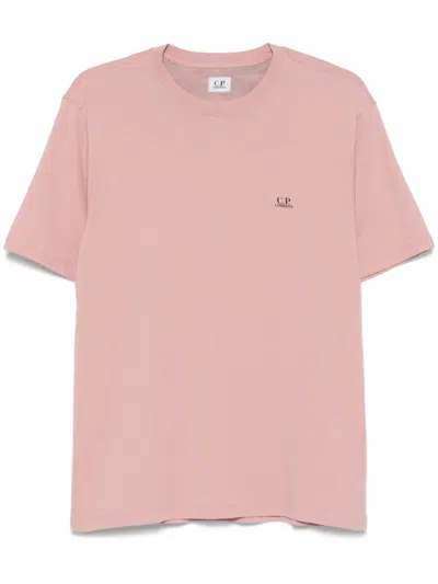 C.p. Company T-shirt Mit Goggles-print In Rosa