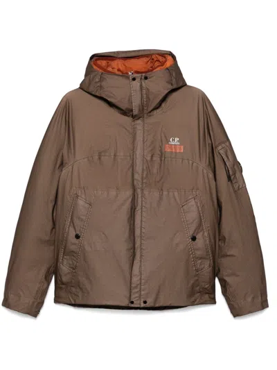 C.p. Company Gore G-type Medium Jacke In Brown