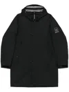 C.p. Company Gore-tex Coat In Black