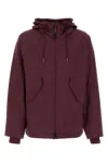 C.p. Company Stretch Nylon Jacket With Hood And Pockets In Potentpurple
