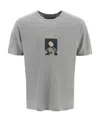 C.p. Company Gray Graphic T-shirt In Gray