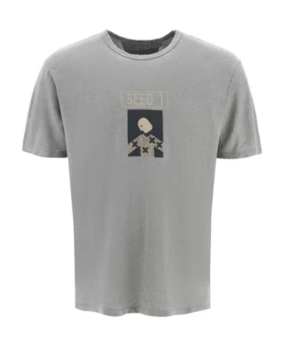 C.P. COMPANY C.P. COMPANY GRAPHIC-PRINT CREWNECK T-SHIRT