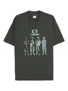 C.p. Company Mens Cp Company Sailors Graphic-print Short-sleeve Cotton T-shirt In Green