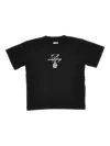C.p. Company Logo Embroidery T-shirt Kids In Black
