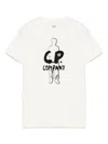 C.p. Company Graphic-print T-shirt In White