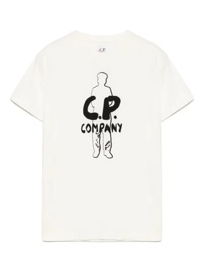 C.P. COMPANY GRAPHIC-PRINT T-SHIRT