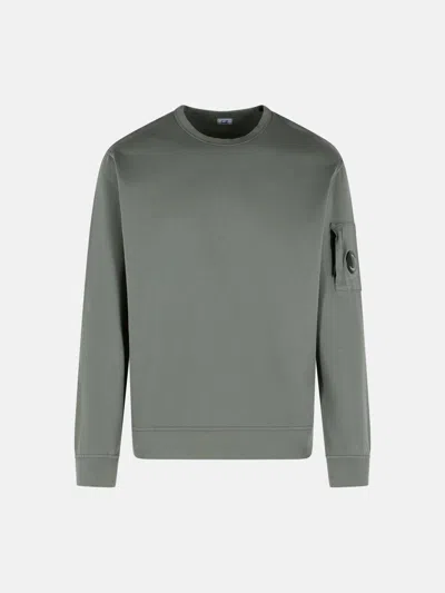 C.p. Company Gray Cotton Sweatshirt