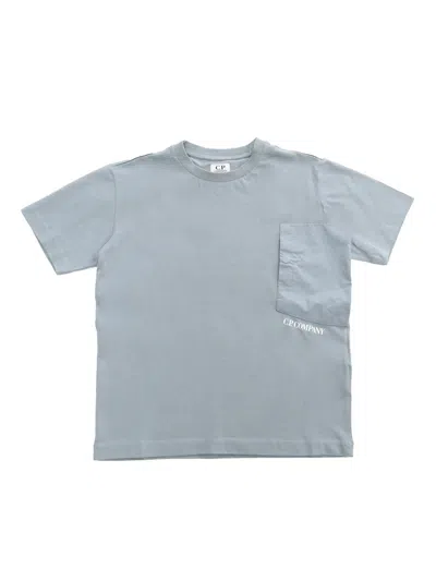 C.p. Company Gray T-shirt With Pocket