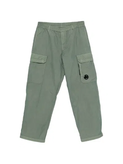 C.p. Company Green Cargo Pants