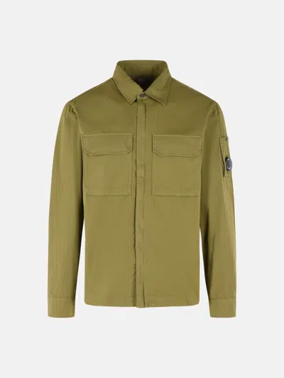 C.p. Company Kids' Green Cotton Jacket