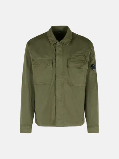 C.p. Company Green Cotton Shirt