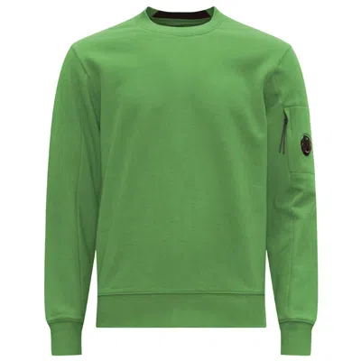 C.p. Company Green Cotton Sweater